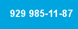 929 985-11-87